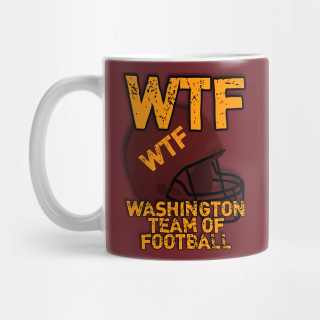 WTF Washington Team Of Football by JammyPants